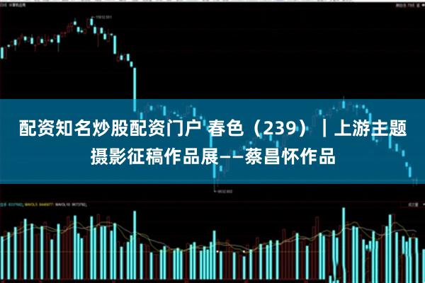 配资知名炒股配资门户 春色（239）｜上游主题摄影征稿作品展——蔡昌怀作品