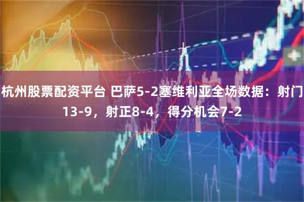 杭州股票配资平台 巴萨5-2塞维利亚全场数据：射门13-9，射正8-4，得分机会7-2